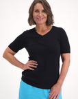 Brilliant Basics Cotton Cashmere T-Shirts - Cara Cashmere