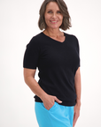 Brilliant Basics Cotton Cashmere T-Shirts - Cara Cashmere