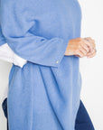 NEW Cornflower Blue Cashmere Wrap - Cara Cashmere