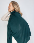 Forest Cashmere Wrap - Cara Cashmere