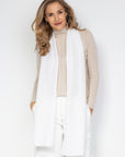 Ivory Cashmere Essential Scarf - Cara Cashmere