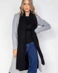 Black Cashmere Wrap - Cara Cashmere