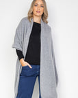 NEW Pewter Cashmere Wrap - Cara Cashmere