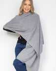 NEW Pewter Cashmere Wrap - Cara Cashmere