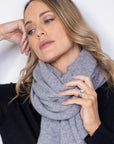 NEW Pewter Cashmere Wrap - Cara Cashmere