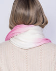 Pink Sherbet Ombré Cashmere Wrap - Cara Cashmere