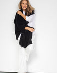 Black Cashmere Wrap - Cara Cashmere