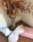 Rose Gold Silk Satin Eye Mask
