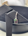 Boulder Opal Box Silver Charm - Cara Cashmere