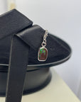 Boulder Opal Box Silver Charm - Cara Cashmere