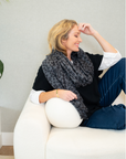Embroidered Magnet Brooch - Cara Cashmere