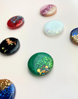 Resin Reversible Magnet Brooch - Cara Cashmere
