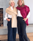Cashmere Oat Neutral Wrap - Cara Cashmere