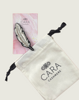 Embroidered Magnet Brooch - Cara Cashmere