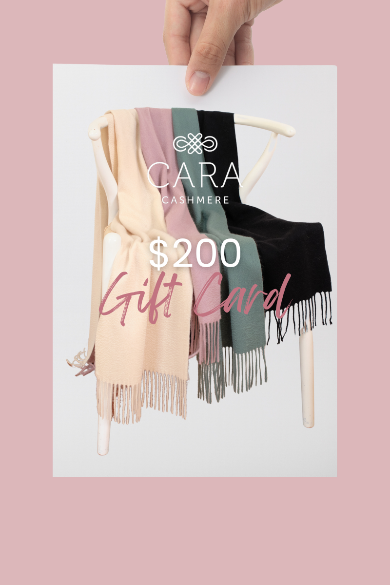 Cara Cashmere Gift Voucher - Cara Cashmere
