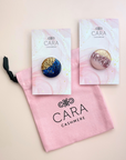 Resin Reversible Magnet Brooch - Cara Cashmere