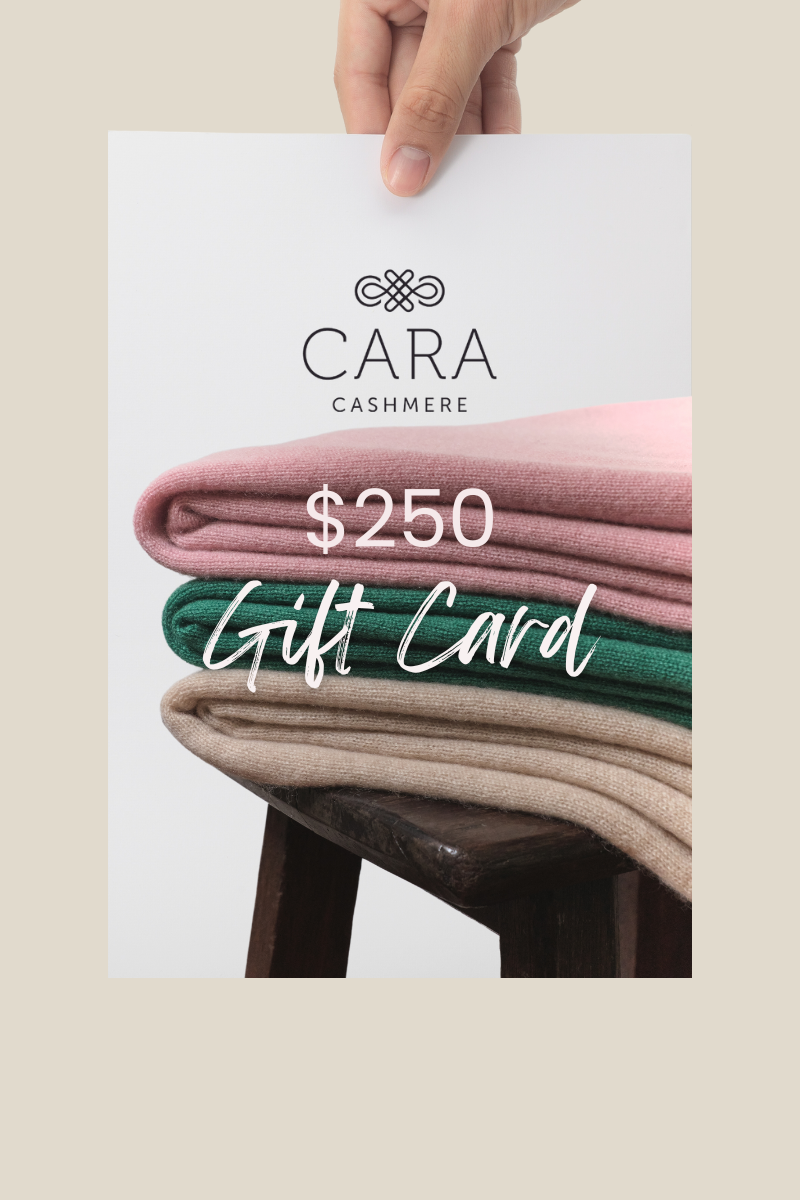 Cara Cashmere Gift Voucher - Cara Cashmere