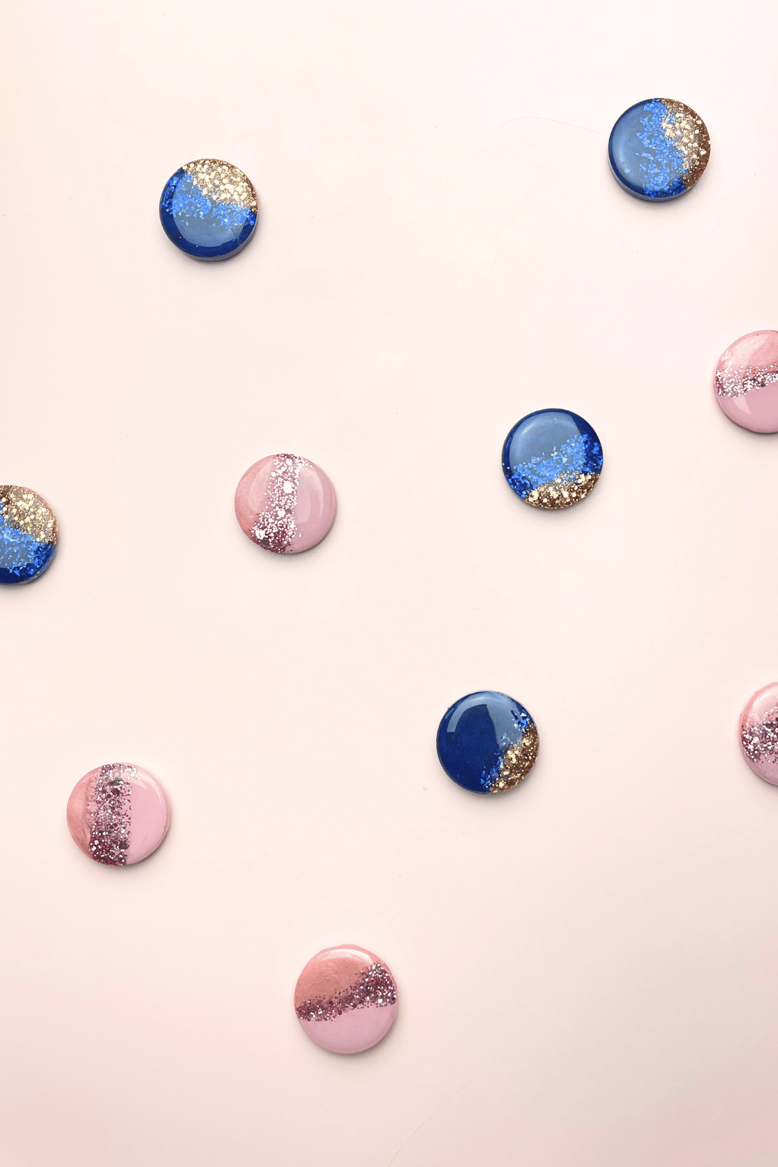 Resin Reversible Magnet Brooch - Cara Cashmere