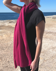 Cashmere Mulberry Wrap - Cara Cashmere