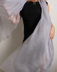Cashmere Silver Aura Scarf - Cara Cashmere