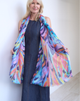 Silk Cashmere "Letting Go" Scarf - Cara Cashmere