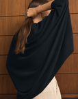 Cashmere Black Shrug - Cara Cashmere