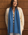 Cashmere Bluebell Lara Scarf