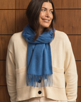 Cashmere Bluebell Lara Scarf