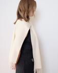 Cashmere Cream Lara Scarf - Cara Cashmere