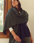 Cashmere Dark Olive Wrap