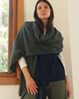 Cashmere Dark Olive Wrap