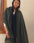Cashmere Dark Olive Wrap