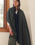 Cashmere Dark Olive Wrap