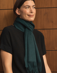 Cashmere Evergreen Lara Scarf