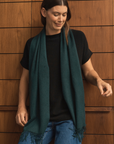 Cashmere Evergreen Lara Scarf