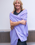 Cashmere Lavender Wrap