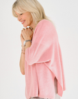 Cashmere Peony Muse V Neck Knit