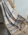 Cashmere Silk Neutrals Shadow Animal Scarf
