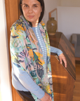 Cashmere Silk "Fan-tabulous-ness" Scarf