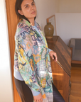 Cashmere Silk "Fan-tabulous-ness" Scarf
