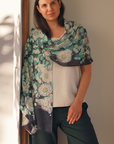 Cashmere Silk "Reflections" Scarf - Cara Cashmere