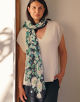 Cashmere Silk "Reflections" Scarf - Cara Cashmere