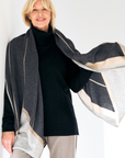 Cashmere Graphic Geometric City Wrap