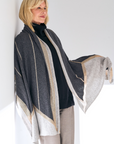 Cashmere Graphic Geometric City Wrap