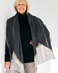Cashmere Graphic Geometric City Wrap