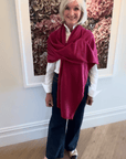Cashmere Mulberry Wrap - Cara Cashmere