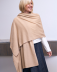 Cashmere Caramel Wrap - Cara Cashmere