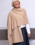 Cashmere Caramel Wrap - Cara Cashmere