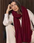 Cashmere Ruby Red Wrap