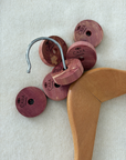 Cedar Coat Hanger Rings Pack of 6